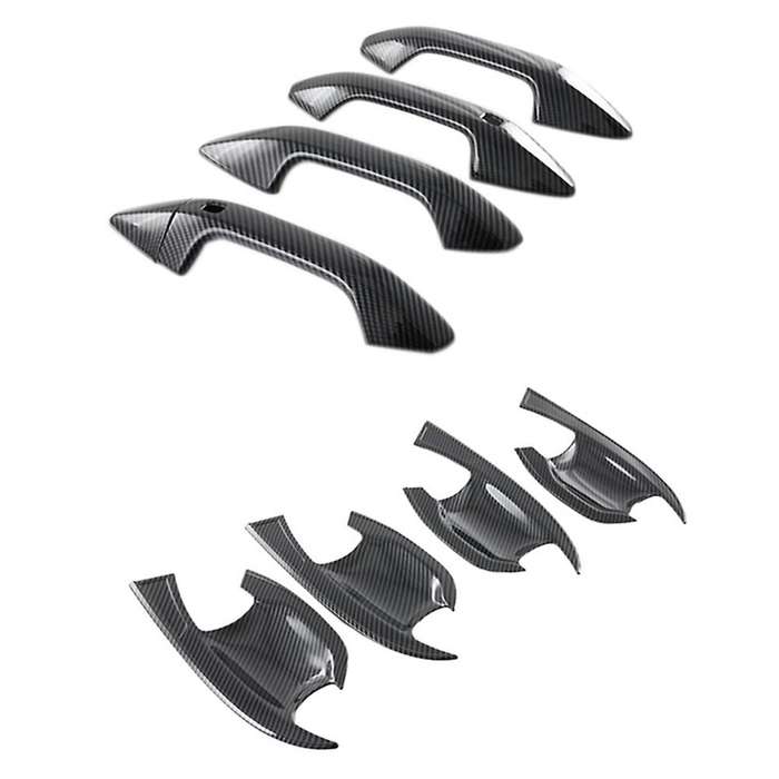 For Kia Sportage Nq5 2021 Carbon Fiber Car Door Handle Bowl Cover