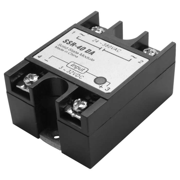Temperature Controller + Max.40a Ssr + K Thermocouple + Heat Sink