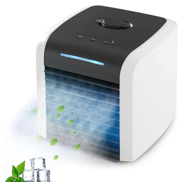 Portable Air Conditioner,mini Personal Evaporative Air Cooler Desk
