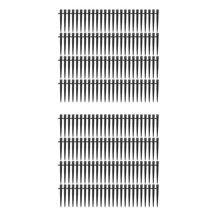 (pack Of 100) Drip Emitters Perfect for 4mm / 7mm Tube,360 Degree