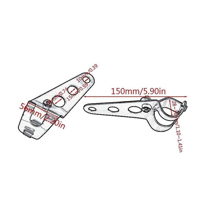 Led Motorcycle Headlight Hilo Head Light Lamp Bulb Drl