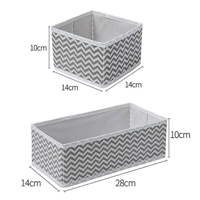 Foldable and Eco-friendly Storage Box for Ties Socks Shorts Bra