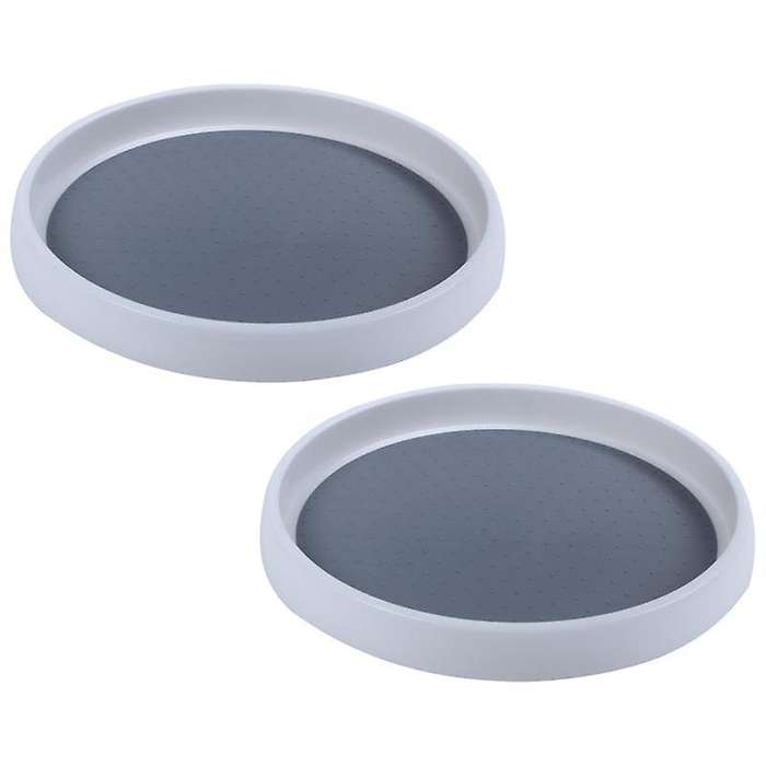3x Rotary Flavoring Bottle Rack 360 Degree Rotating Spice Tray