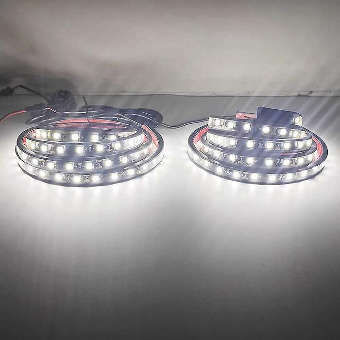 2pcs 60 Inch 150cm Car Led Tailgate Light 180 Led Pickup Light Bar