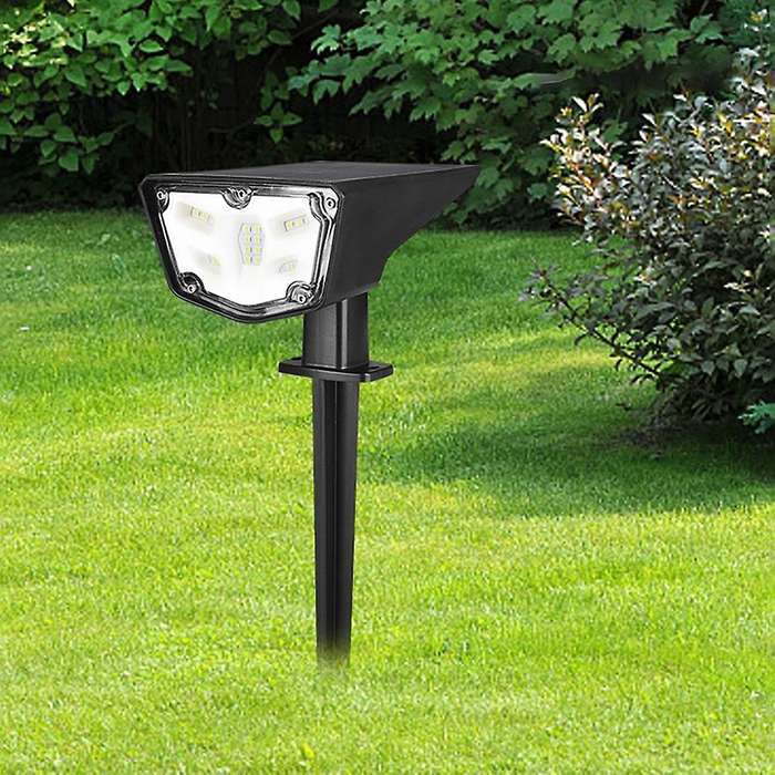 Solar Spot Lights Outdoor Solar Lights Landscape Spotlights 2 Pcs