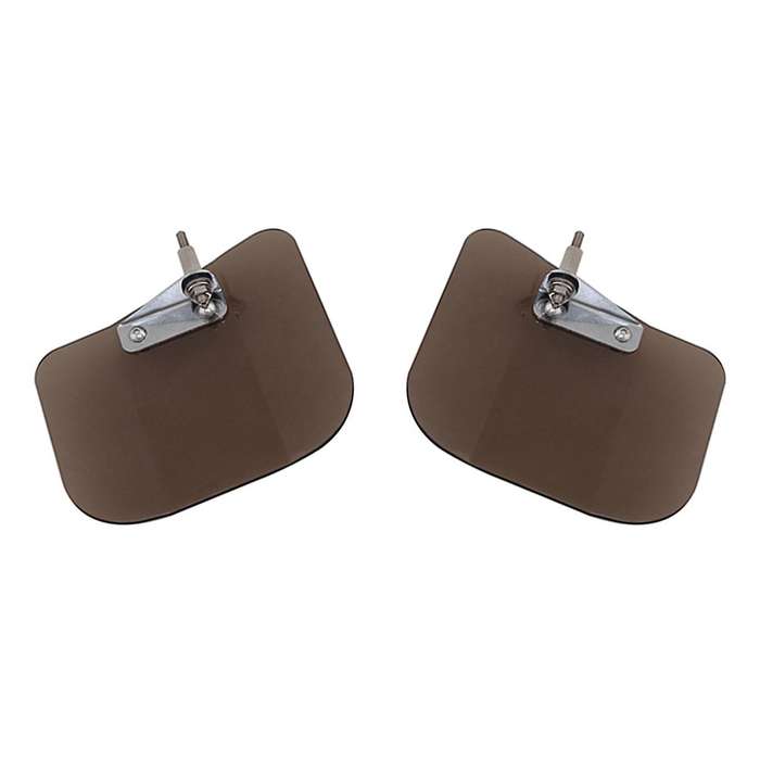 Motorcycle Flank Deflector Rear View Mirror Front Windshield