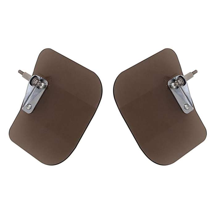 Motorcycle Flank Deflector Rear View Mirror Front Windshield