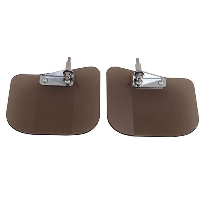 Motorcycle Flank Deflector Rear View Mirror Front Windshield
