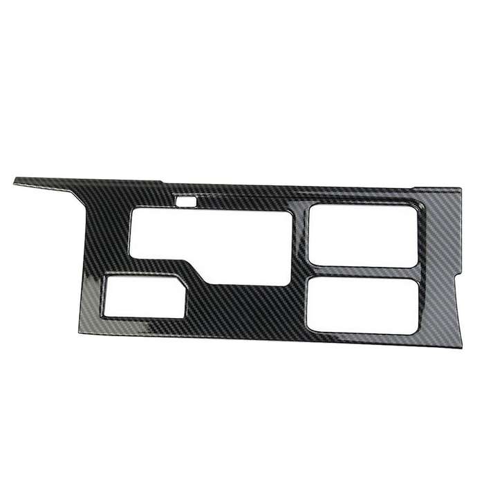 Car Carbon Fiber Abs Gear Box Frame Decoration Cover Trim Stickers