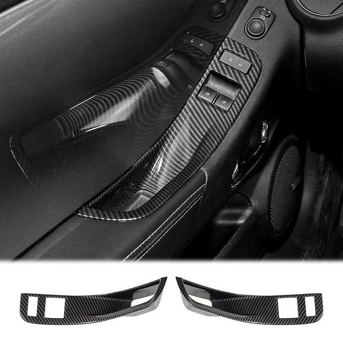 Car Window Lift Switch Button Panel Cover Trim Decor Sticker