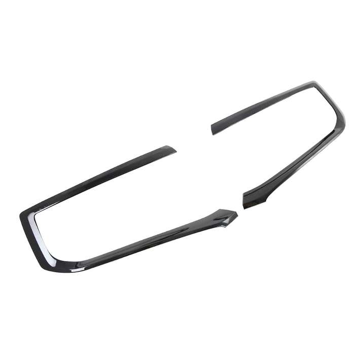 Car Front Headlight Lamp Cover Frame Trim Sticker Abs for Kia Borrego