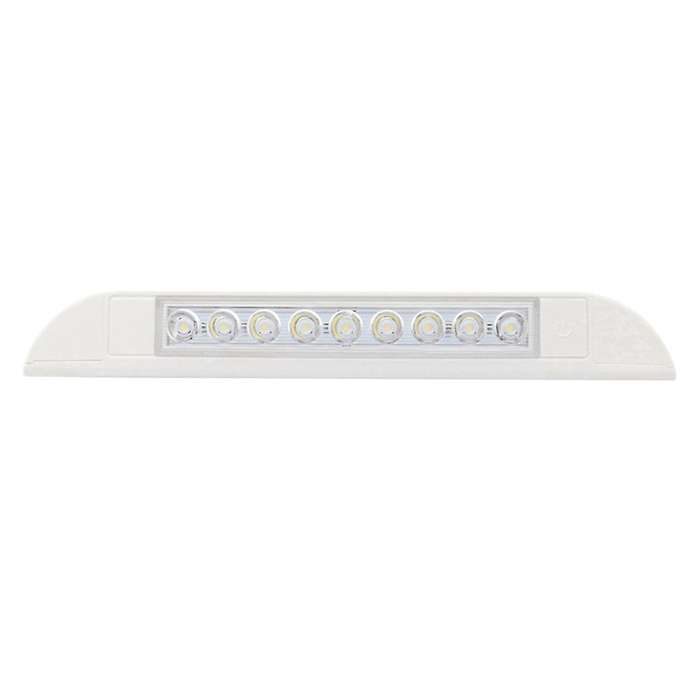 2x 9 Led Awning Light 12v 24v Waterproof 256mm Strip Lamp White