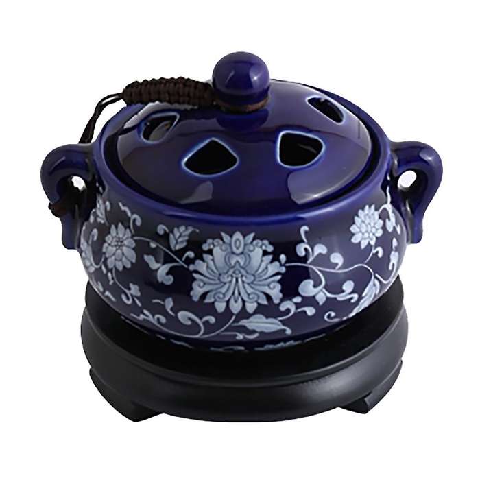 Electric Ceramic Sandalwood Incense Burner Decor