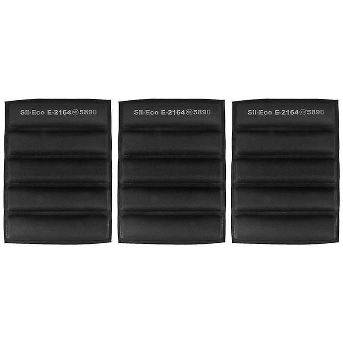 3x Silicone Pan - Hot Dog Molds, Baking Liners Mat Bread Mould