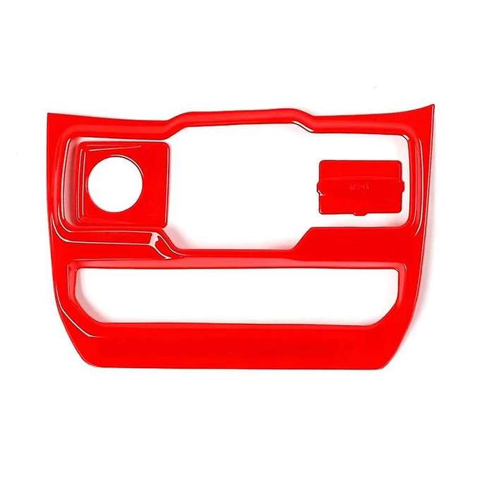 Window Control Panel Trim for Jeep Wrangler Jl 2018-2022,red