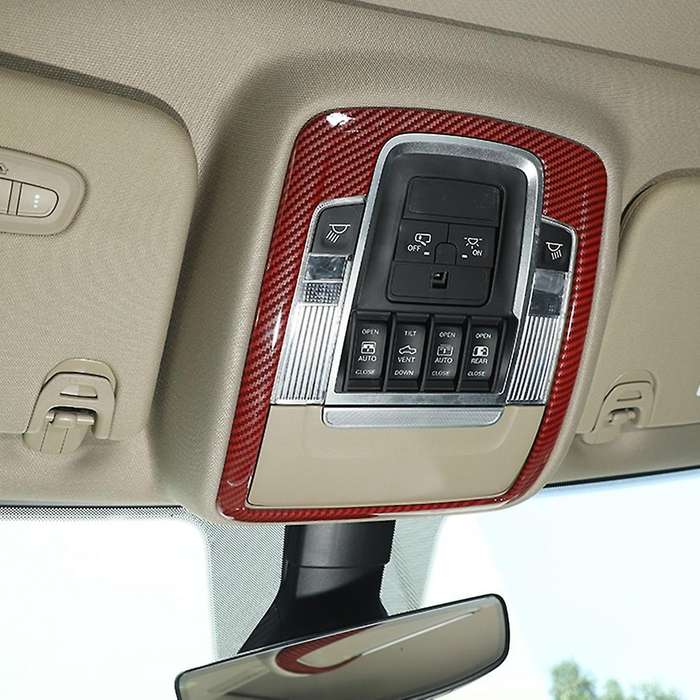 Car Front Reading Light Lamp Decoration Cover Stickers Accessories
