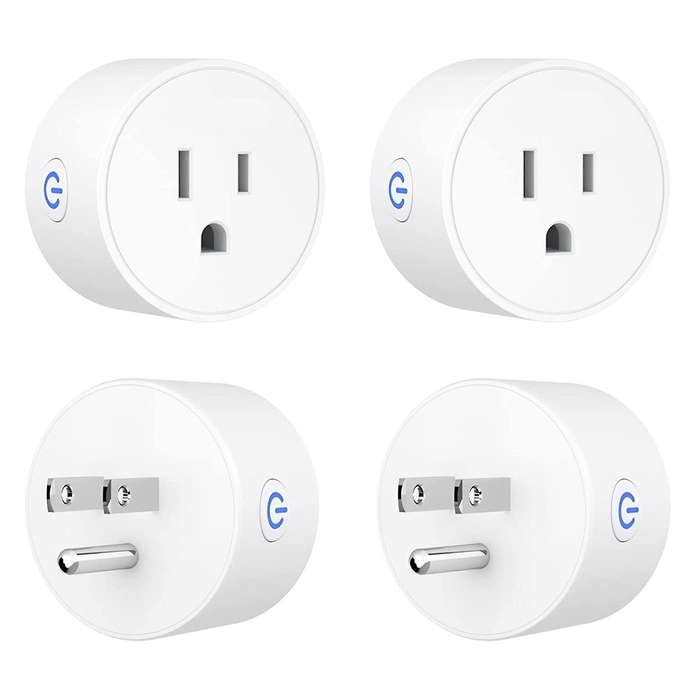 Smart Plug for Alexa and Google Home,wifi Socket with Timer, Us Plug