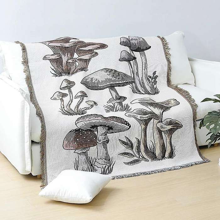 Casual Blanket Carpet Decoration Mushroom Carpet Sofa Cover