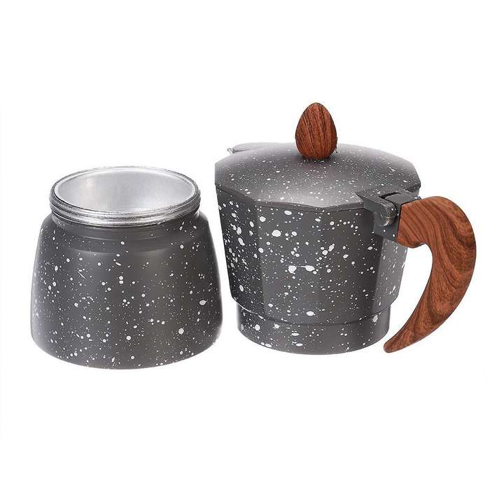 Espresso Maker Moka Pot Coffee Maker for Gas Or Electric Stove Top