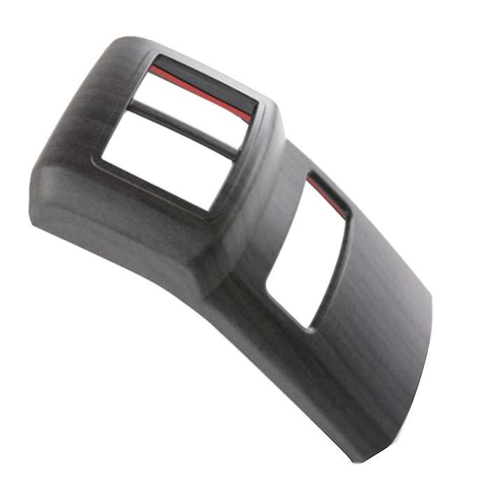Peach Wood Car Rear Armrest Box Rear Air Vent Frame Cover Trim