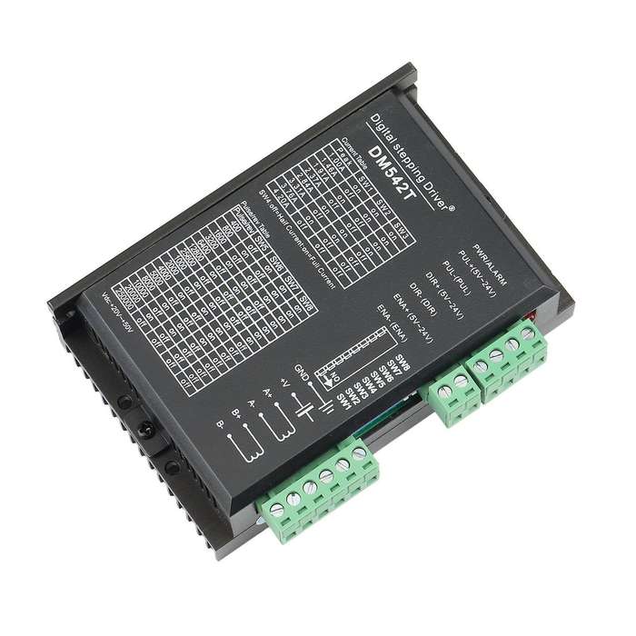 Dm542t Digital Stepper Motor Driver 1.0-4.2a 20-50vdc for Nema 17, 23