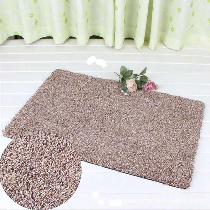 Indoor Super Absorbs Doormat Latex Backing Non Slip Door Mat,gray
