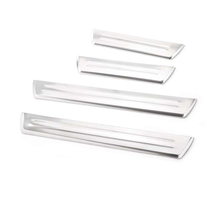 For Toyota Hilux 2015-2021 Car Outer Door Sill Scuff Plates Cover