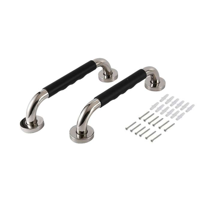 2 Pack Shower Grab Bar Anti Slip Grip, Stainless Steel Balance Bar