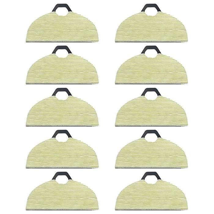 10pcs for Shark Rv2001wd Robot Vacuum Cleaner Microfiber Mop Cloth