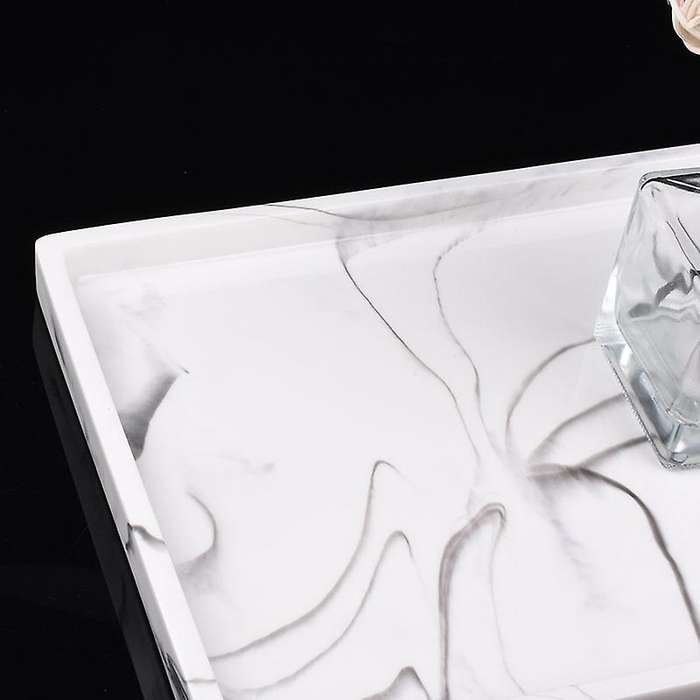 Vanity Tray, Toilet Tank Storage Tray, Resin Bathtub Tray Bathroom