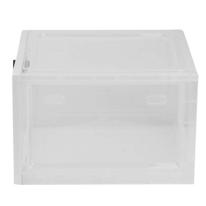 Refrigerator Food Transparent Storage Box with Password Lock Box A
