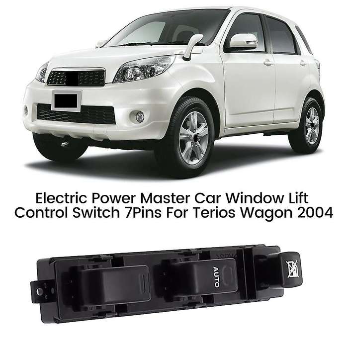 Car Window Lift Control Switch 7pins for Daihatsu Terios Wagon 2004