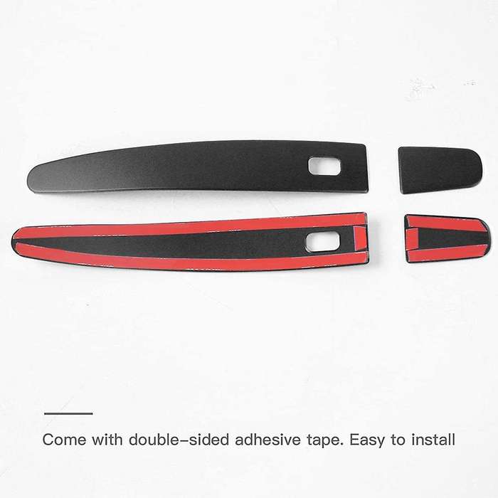 Door Handle Inserts Trim Cover for Chevrolet Camaro 2017-2021,black
