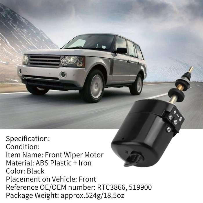Car Front Windshield Windscreen Wiper Motor for Land Rover Series