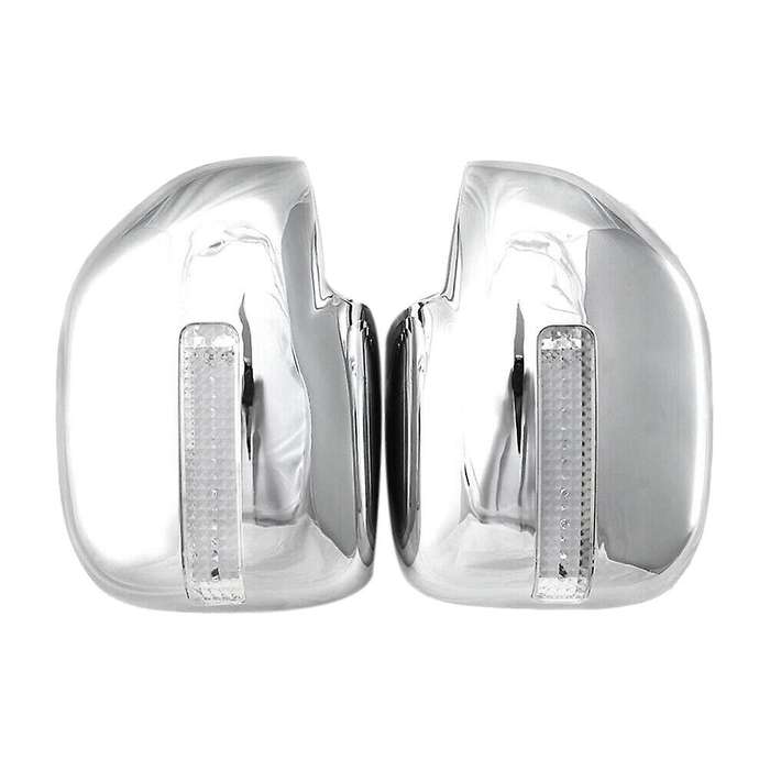 For Toyota Side Rearview Mirror Cover Cap with Turn Signal Light