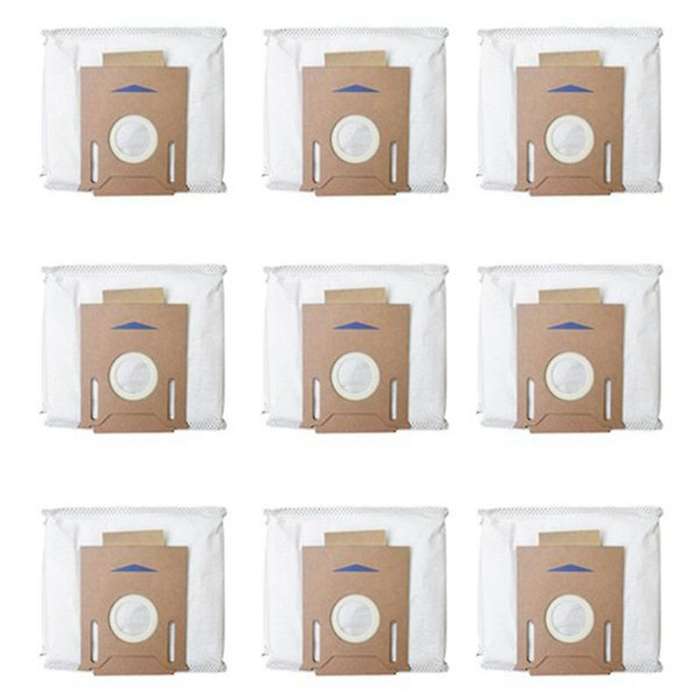 25 Pack Vacuum Dust Bags for Ecovacs Deebot Ozmo T8 & T8 Aivi Robot