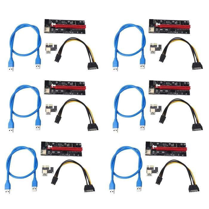 Ver009 Usb 3.0 Pci-e Riser Ver 009s Express 1x 4x 8x 16x Extender