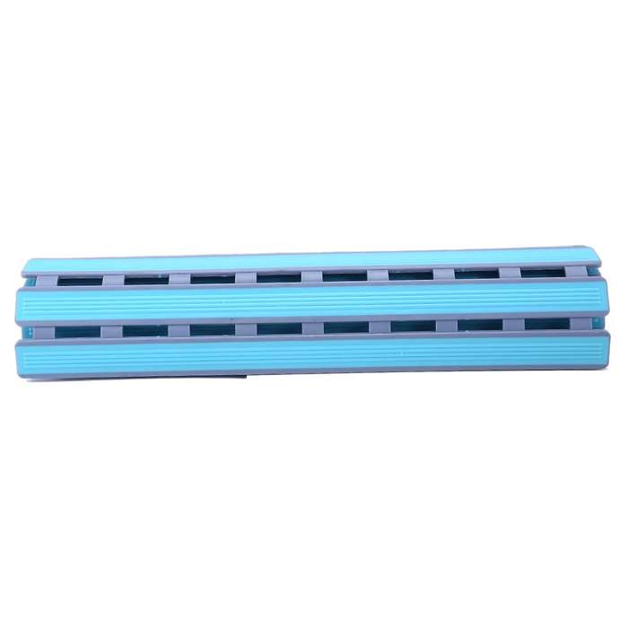 Non Slip Bath Mat with Suction Cups (16x25inch) (blue)