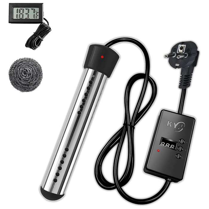 2500w Immersion Heater, Pool Heater Automatic Timer, Safe Pool