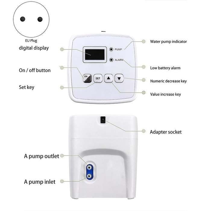 Intelligent Drip Irrigation System Automatic Watering Timer Eu Plug