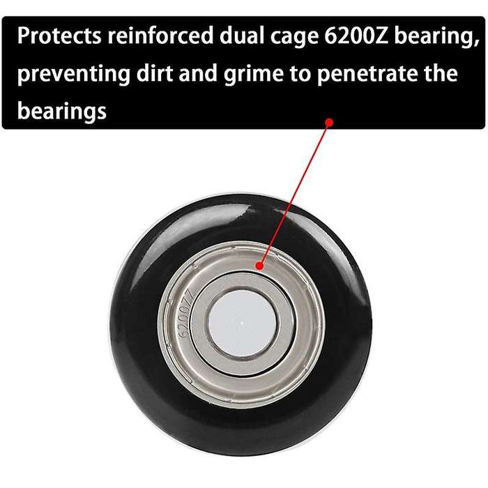 12 X 2 Inch Garage Door Roller Nylon Garage Door Wheels