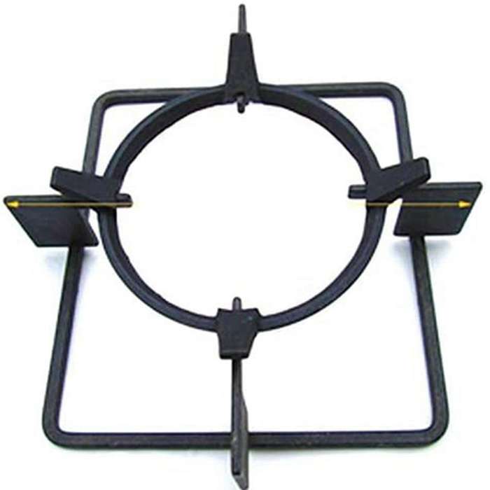 2x 160mm Wok Stands Cast Iron Wok Pan Support Rack Gas Stove Hobs