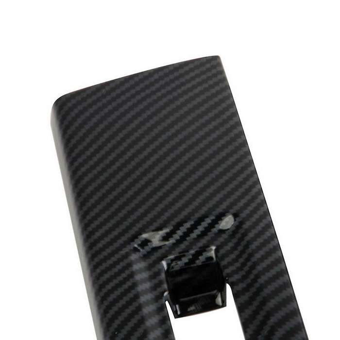 Car Carbon Fiber Abs Glass Lift Frame Decoration Cover Trim Stickers