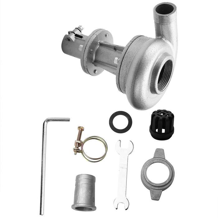 Mower Water Lift Pump Head 1 Inch Aluminum Alloy Irrigation Tool Kit