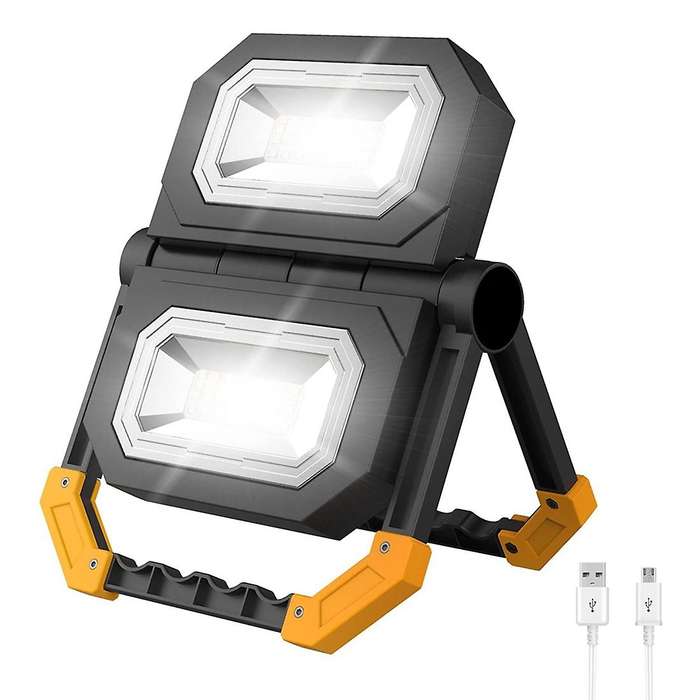 Foldable Led Work Light,360  Rotation,1450 Lumens,5000mah Power Bank