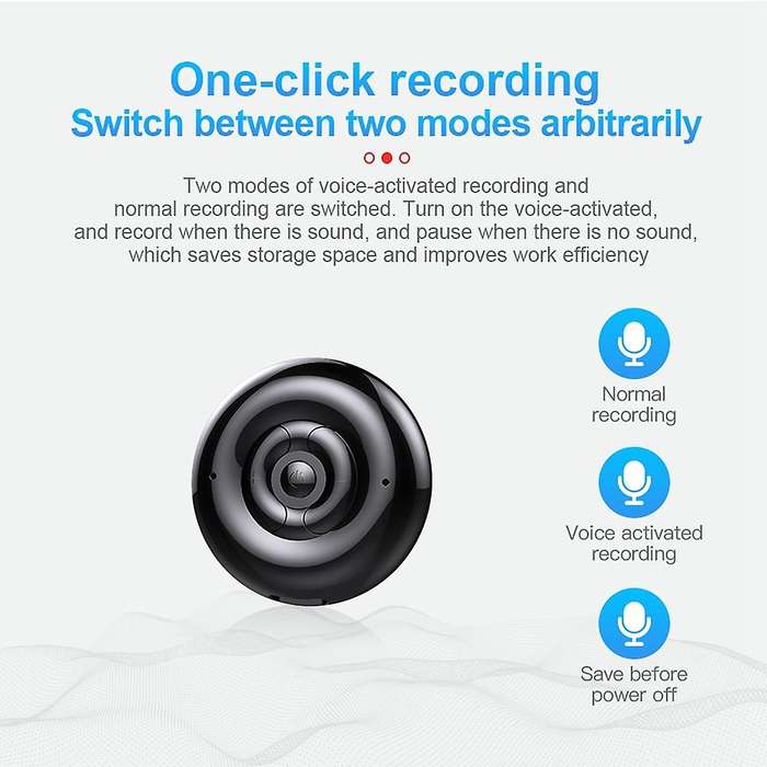 Q38 Voice Recorder Hd Noise Reduction Pendant Voice Recorder 16g