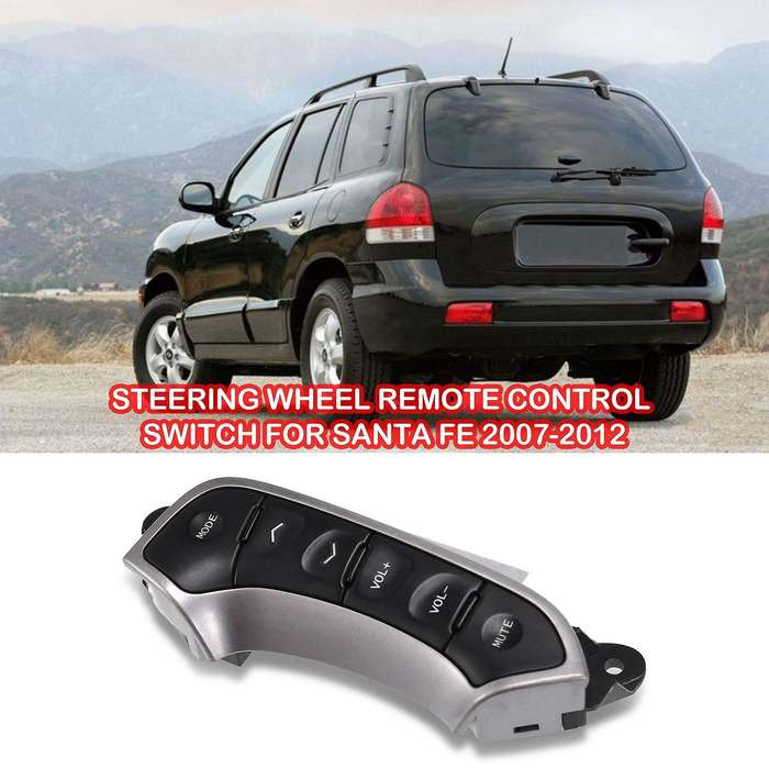 Steering Wheel Remote Control Switch Lh for Hyundai Santa Fe 07-12