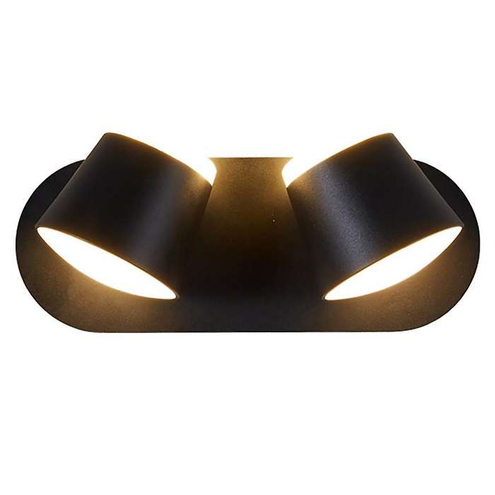 Led Wall Light Reading Lamp Indoor Wall Lamp Modern Warm Up Black