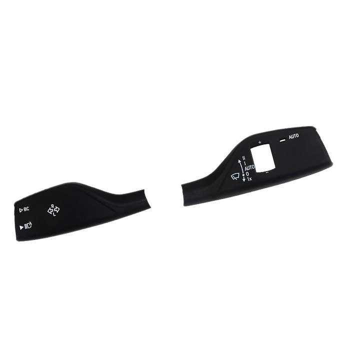 Car Matte Black Turn Signal Lever Switch Cover Trim For-bmw G20 G30