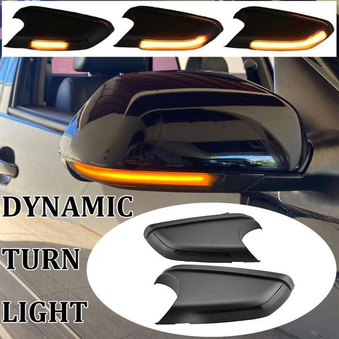 Led Rearview Mirror Indicator Blinker Light for Mk4 9n 2005-2009